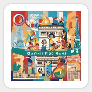 PARIS MAGIQUE OLYMPIQUE Sticker